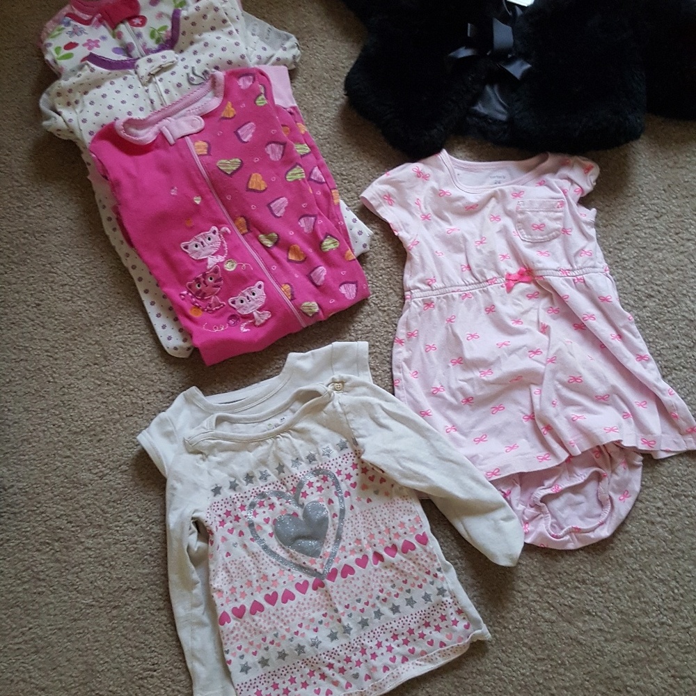 Girls clothes NB - 2t